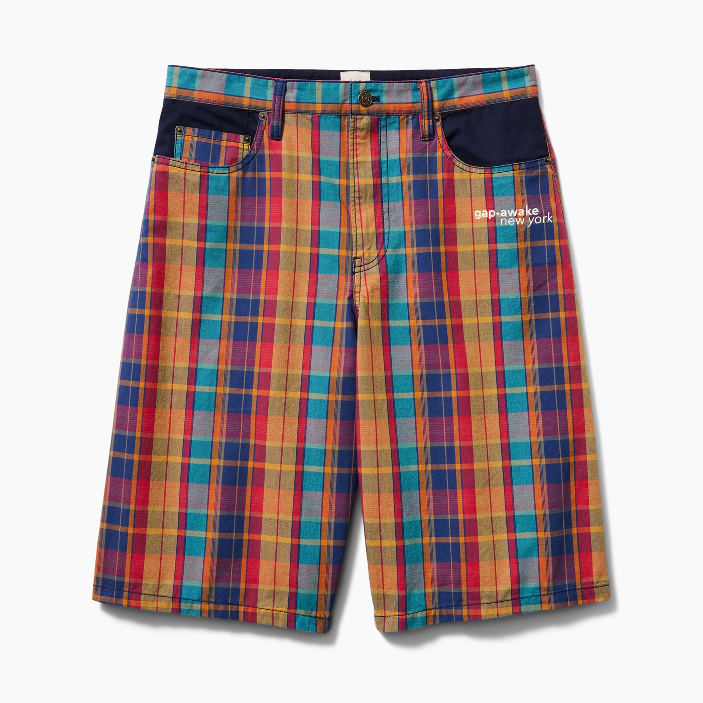 AWAKE x GAP PLAID SHORTS