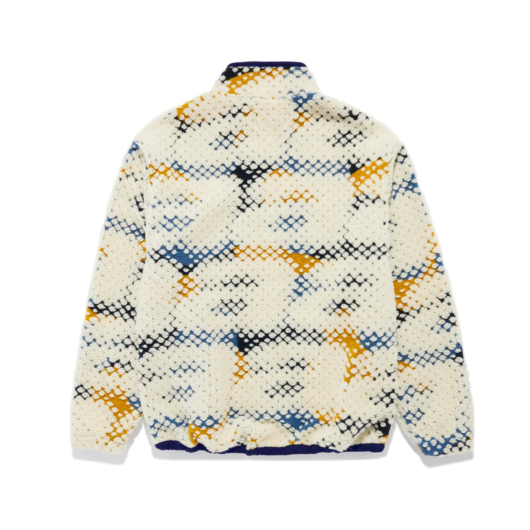 Jacquard "a" Fleece Zip Jacket