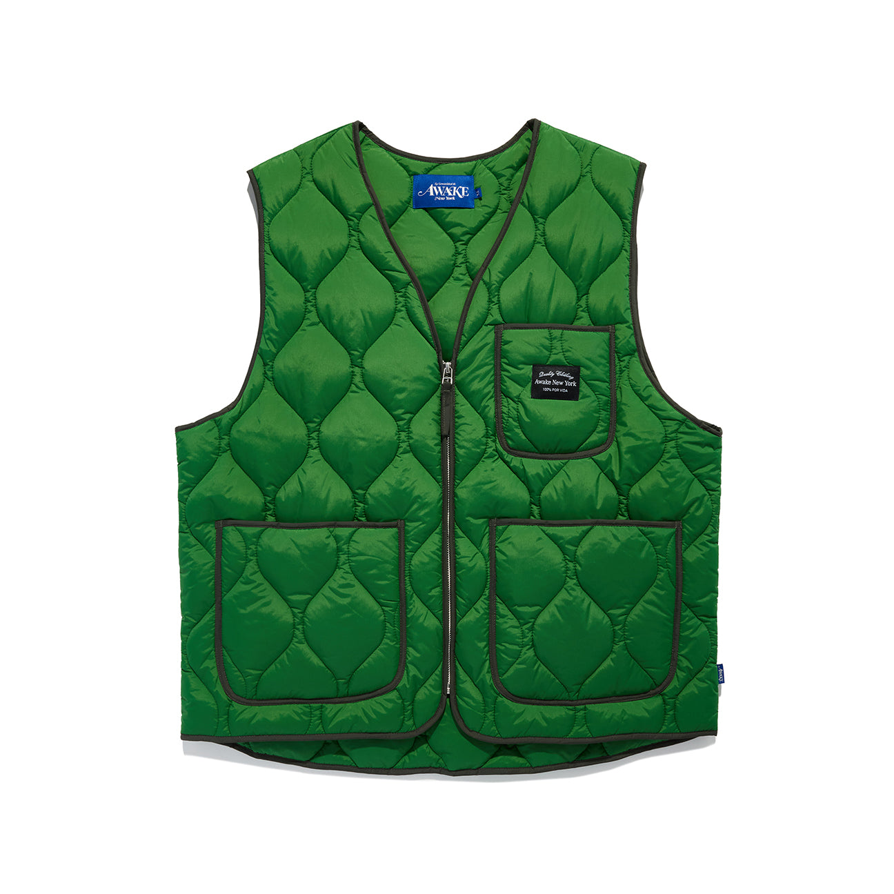 Quilted Nylon Shell Vest