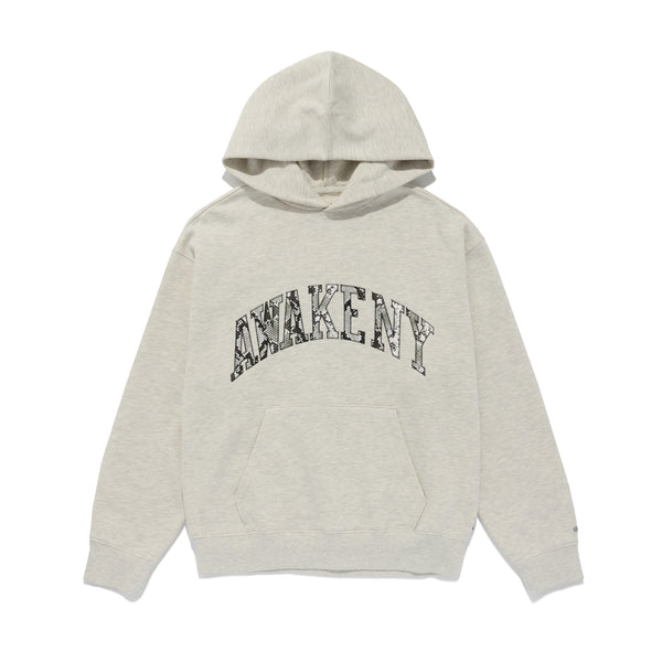 【AWAKE NY】 BENDICIONES HOODIE : SAND Awake NY Men's Bendiciones Hoody in Sand Awake NY