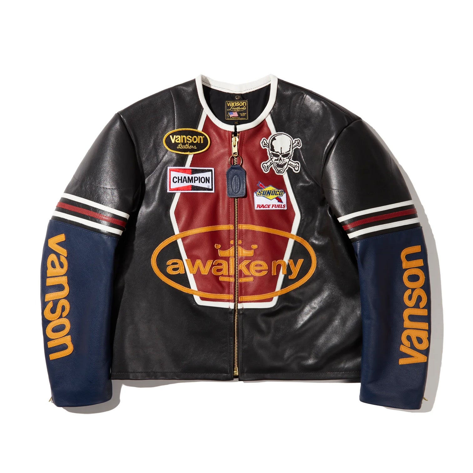 Awake NY & Vanson Star Racing Leather Jacket