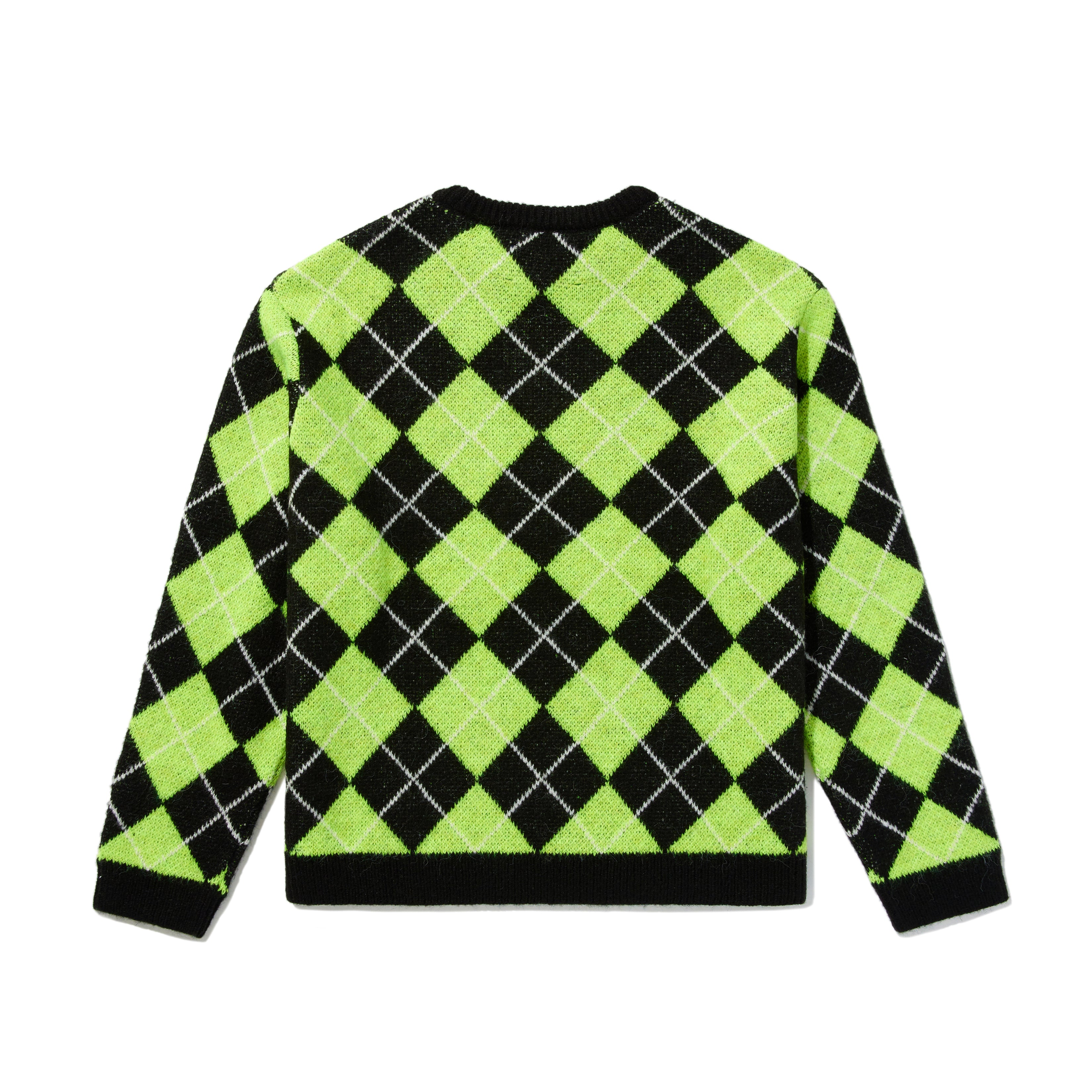 Argyle Mohair Sweater